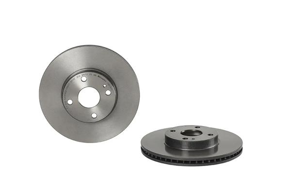 BREMBO 09.D065.11 | Fren Diski Ön UV Coated Mazda | 2 Adet