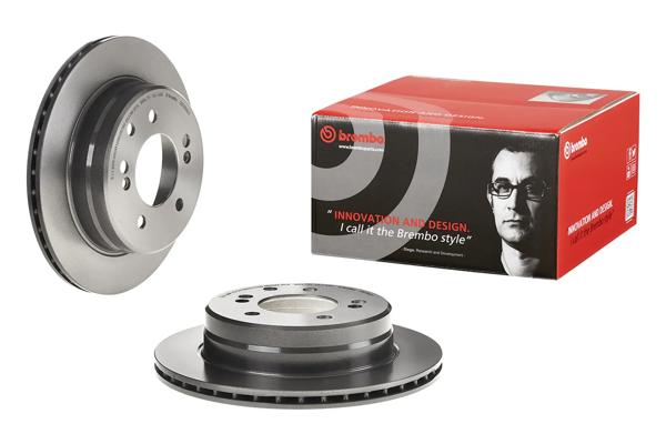 BREMBO 09.D569.21 | Fren Diski Arka UV Coated Ssangyong | 2 Adet