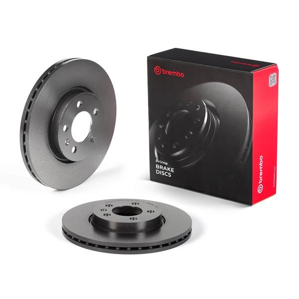 BREMBO 09.D571.11 | Fren Diski (Tek Disk) Ön Vag A1 Po6 Tcross 17 -