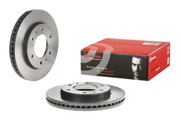 BREMBO 09.D576.11 | Fren Diski Ön UV Coated Fiat | 2 Adet