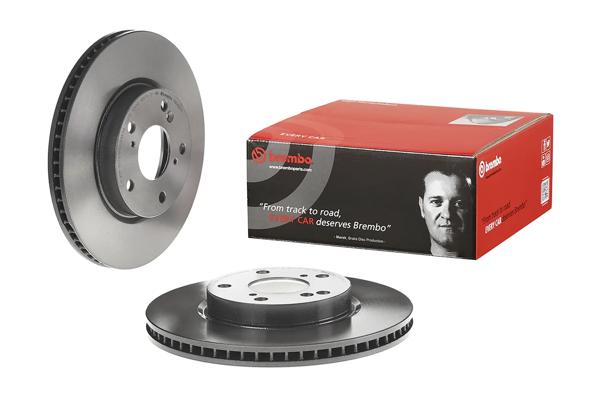 BREMBO 09.D881.11 | Fren Diski Ön Havalı Kaplamalı Honda Civic 2017- | 2 Adet