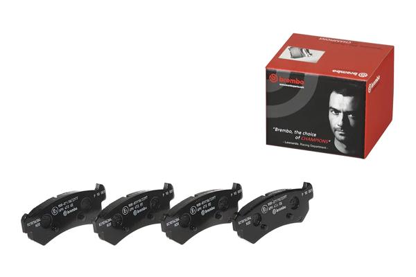 BREMBO P10001 | Fren Balatası Arka Low-Met Chevrolet