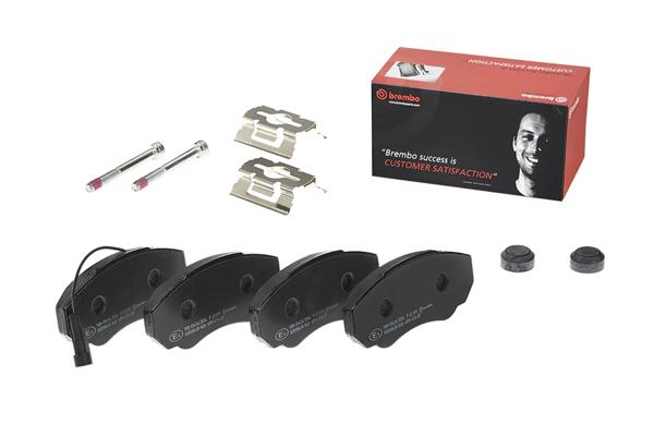 BREMBO P23091 | Fren Balatası Ön Fiat Ducato Peugeot Boxer Citroen Jumper 02> Fişli