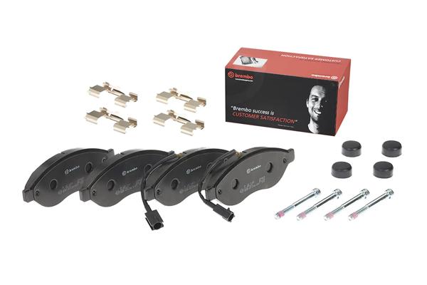 BREMBO P23143 | Fren Balatası Ön (Fiat Ducato / Peugeot Boxer / Citroen Jumper 06 -)