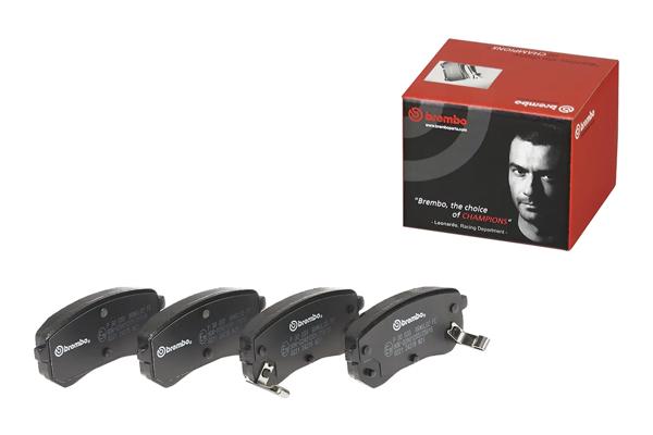 BREMBO P30033 | Fren Balatası Arka Low-Met Hyundai