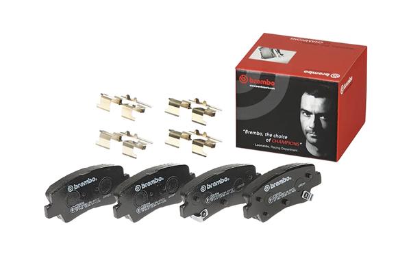BREMBO P30094 | Fren Balatası Arka Accent Blue 11-/ Bayon 21-/ Elantra 11-/ i20 15-/ i30 11-/ I40 11-