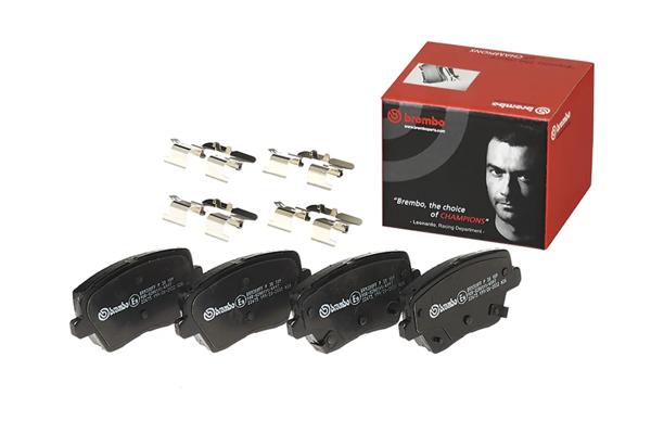 BREMBO P30109 | Fren Balatası Arka Low-Met Hyundai