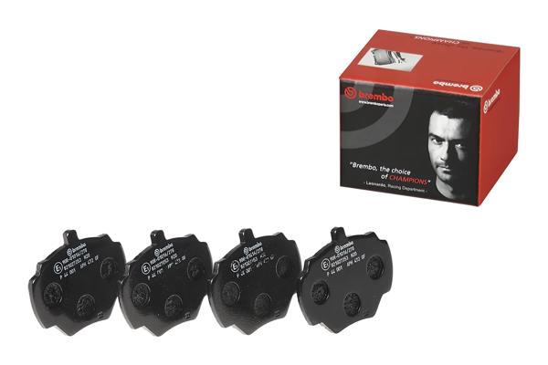 BREMBO P44001 | Fren Balatası Arka Wva 21237 (Land Rover Discovery-Range Rover 89-96)