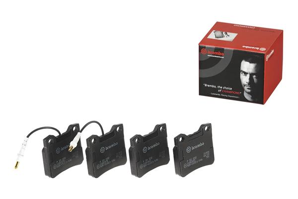 BREMBO P50030 | Fren Balatası Arka Low-Met Peugeot
