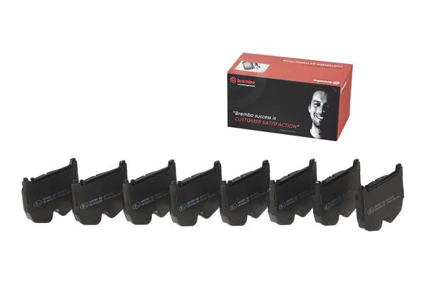 BREMBO P50062 | Disk Balata Ön [Wva 23943] (Mercedes S Sl Cl E Serisi) | 1 Adet