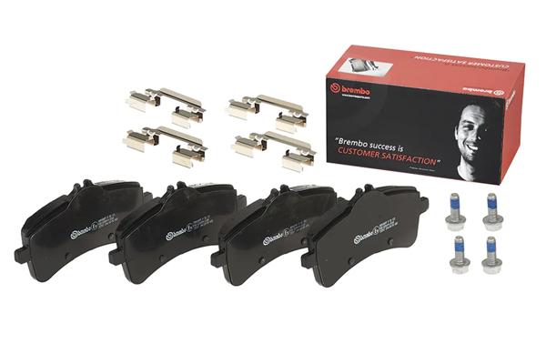 BREMBO P50131 | Fren Balatası Arka Low-Met Mercedes-Benz