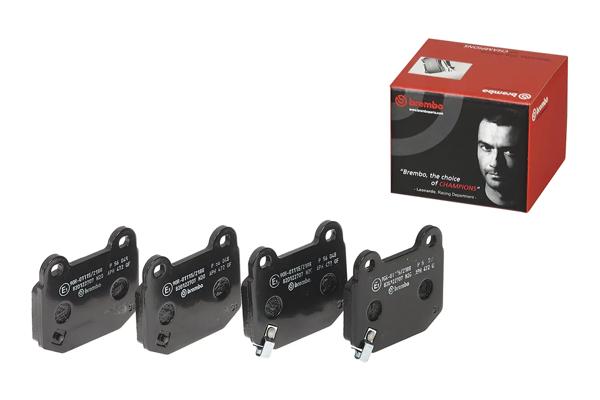 BREMBO P56048 | Fren Balatası Arka Low-Met Toyota