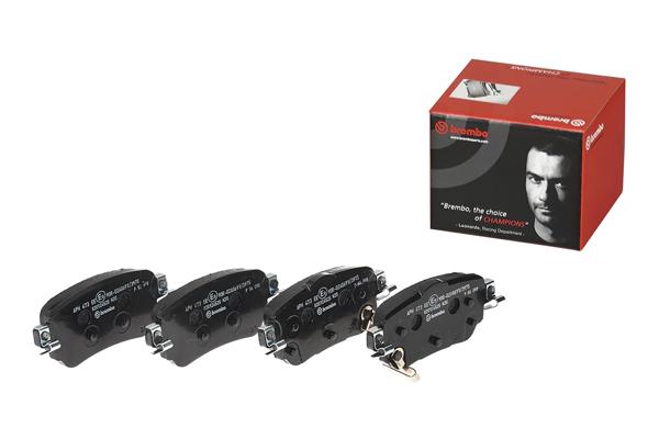 BREMBO P56098 | Fren Balatası Arka Qashqai J11 2013-/ Xtrail T32 15-
