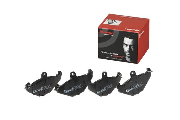 BREMBO P59026 | Fren Balatası Arka Low-Met Opel