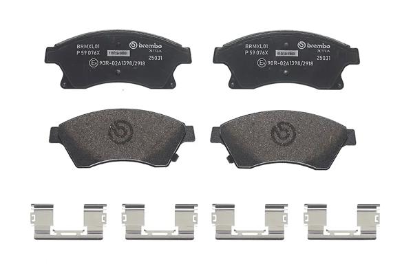BREMBO P59076X | Fren Balatası Ön Xtra Chevrolet