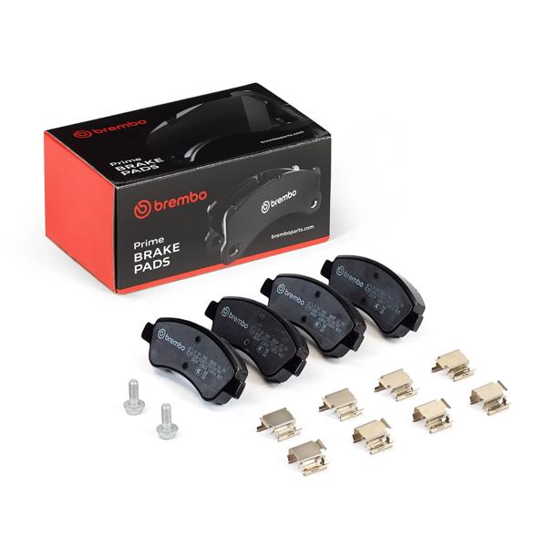 BREMBO P61066 | Opel Crossland-X Ön Fren Balata Takımı 14İnch Peugeot 301 Partner 307 1 4 HDI 208 12 13
