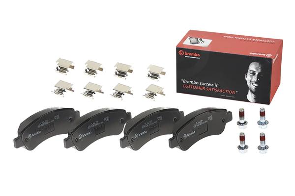 BREMBO P61091 | Fren Balatası Ön (Peugeot 307 1.4 1.4Hdı / Citroen Xsara 1.4 1.6 2.0 01 -)