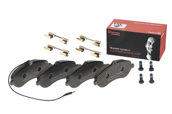 BREMBO P61096 | Fren Balatası Ön (Fiat Scudo / Citroen Jumpy 07 -)