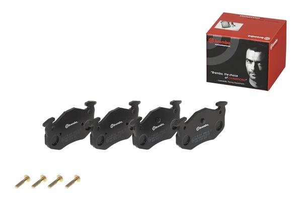 BREMBO P68018 | Fren Balatası Arka Low-Met Renault