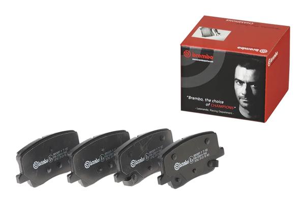 BREMBO P77003 | Fren Balatası Arka Low-Met Ssangyong