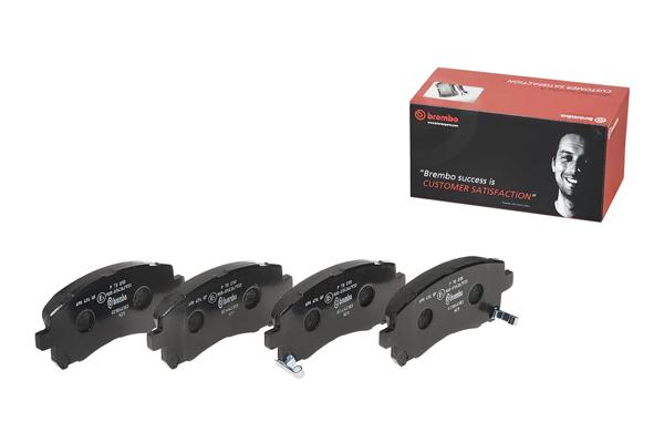 BREMBO P78010 | Fren Balatası Ön Arka Low-Met Subaru