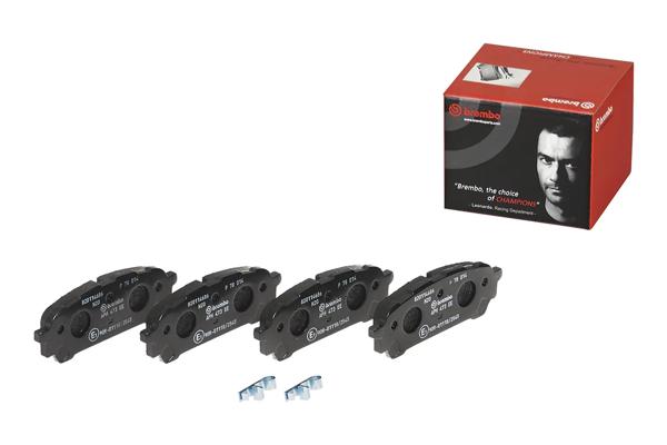 BREMBO P78014 | Balata Fren Arka-(Subaru Impreza 00 / 07 / Forester 03 / 08)