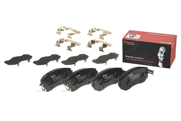 BREMBO P78021 | Balata Fren Ön-(Subaru Forester 2008 / / Impreza 2008 / / Xv 2012 / /)