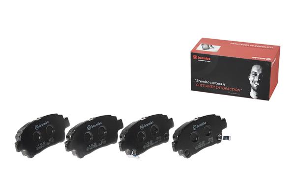 BREMBO P83051 | Balata Fren Ön-(Toyota Yaris 02 / 05 / Corolla 1.4 / 1.6 Vvt 02 / 07) Low-Met