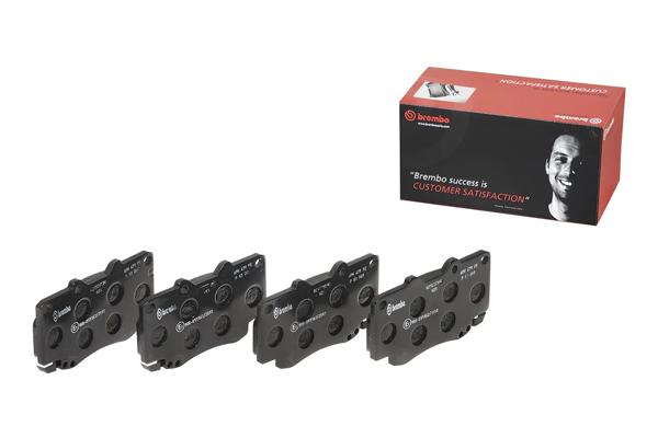 BREMBO P83069 | Fren Balatası Ön Low-Met Toyota