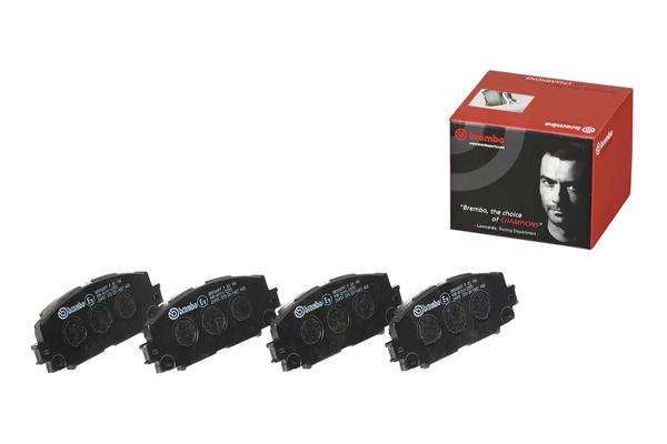 BREMBO P83106 | Balata Fren Ön-(Toyota Yaris 06 / 11) (Japonya Montaj)