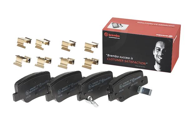 BREMBO P83114 | Fren Balatası Arka-(Toyota Verso 10 / 18)