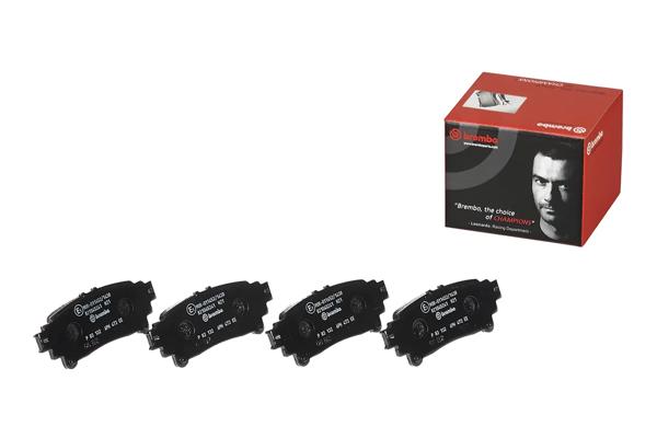BREMBO P83132 | Fren Balatası Arka Lexus Gs 200T 2.0 15-Lexus Gs 250 2.5 13 -