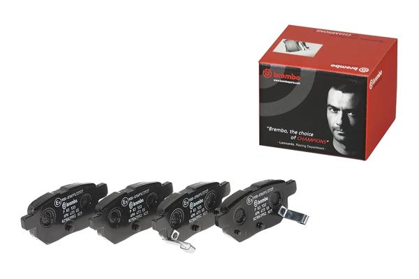 BREMBO P83133 | Fren Balatası Arka-(Toyota Corolla 07 / 12 / Corolla 13 / Auris 07 / 12 Benzinli)