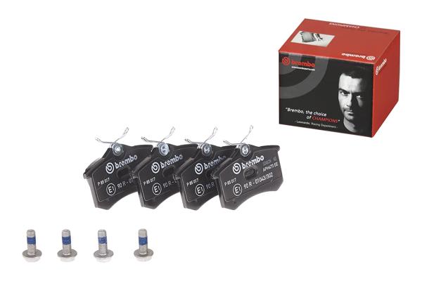 BREMBO P85017 | Fren Balatası Arka Kablosuz 15mm Megane 2 Peugeot 307 Citroen C3 C4 Caddy 04-15