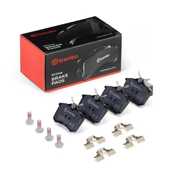 BREMBO P85020 | Arka Fren Balatası 17 mm Seat Leon, Megane II-III, Golf IV-V-VI, Caddy 04-15