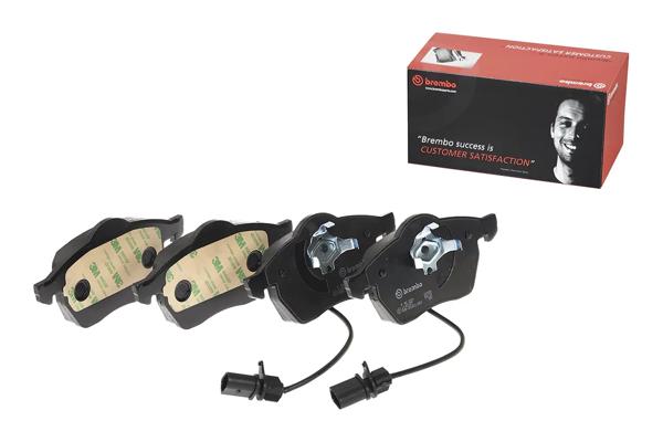BREMBO P85037 | Ön Fren Balatası-Kablolu-20mm (VW Passat 97-05 Audi A4 99-05 A6 98-05 Skoda Superb 02-08)