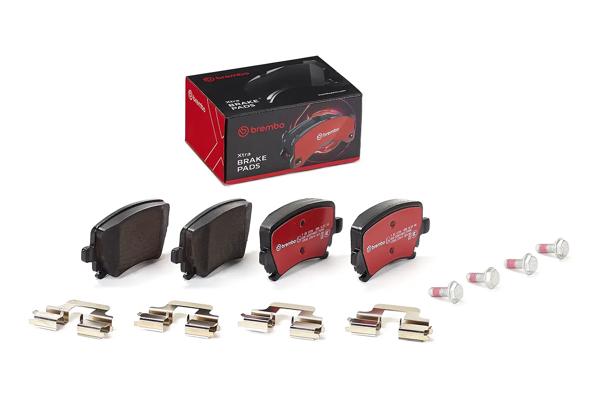 BREMBO P85073X | Arka Fren Balatası-Kablosuz-(VW Caddy 04-11 Golf 04-14 Audi A3 04-13 Seat Leon 06-13