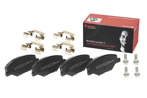 BREMBO P85121 | Fren Balatası Ön Skoda Fabia 1.2/1.2Tsı/1.4/1.6Tdı 07-