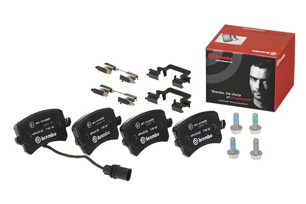 BREMBO P85142 | Fren Balatası Arka Low-Met Audi