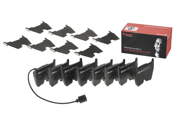 BREMBO P85152 | Fren Balatası Ön Low-Met Audi