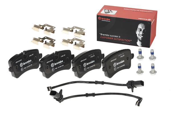 BREMBO P85157 | Fren Balatası Arka Low-Met Audi