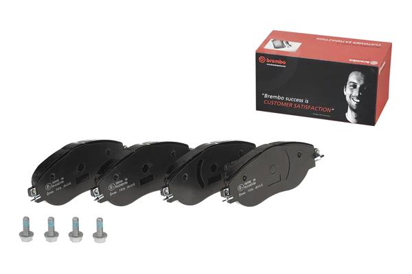 BREMBO P85166 | Fren Balatası Ön Low-Met Audi