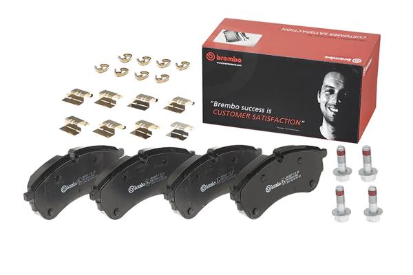 BREMBO P85169 | Fren Balatası Ön (1La) / Arka (1Lb) (VW Crafter 17 -)