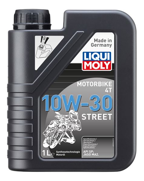 LIQUI MOLY 23226 | Motosiklet Yağı-Motorbike 4T 10W-30 Street 1 L Apı Sn Plus, Jaso Ma2 | 6 Adet