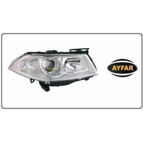 AYFAR 202270 | Far Sağ Motorlu Mercekli Renault Megane II 05-11 Krom