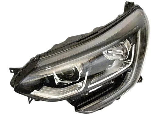 AYFAR 202335 | Far Sol Manuel Siyah Çerçevelı Renault Megane IV 2016-2020 Touch Model (Led + Ballast Montajlı)