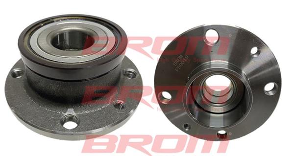 BROM F50019 | Porya Arka Sağ-Sol Rulmanlı ABS-Li 4 Bıjön Fiat Doblo Fiorino Stilio 1,3
