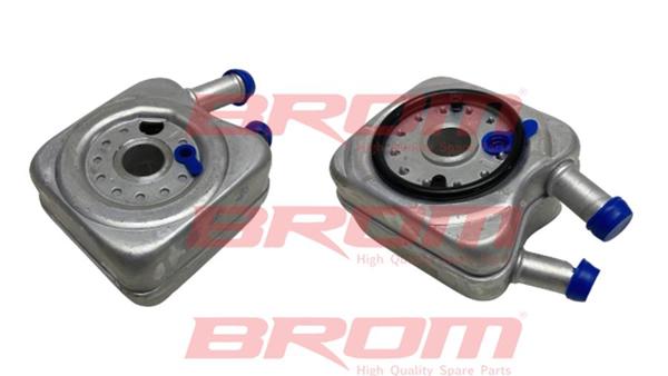BROM VW5002 | Yağ Soğutucusu Bora Golf IV-VI Jetta Passat Polo Touran Caddy A3 A4 A6 A8 Altea Ibiza Leon Octavia Fabia