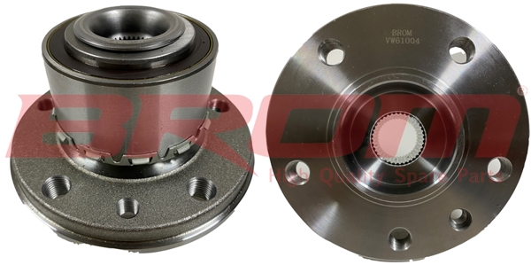 BROM VW61004 | Teker Poryası On Arka 5 Bijon ABS Li Transporter T5 T6 1.9 2.0 2.5 TDI 03 > 30X85x45
