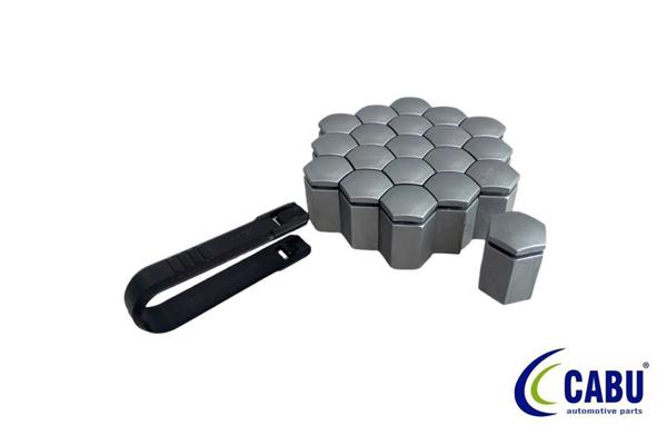CABU 220658 | Bijon Kapağı Metalik Gri 17X32mm Astra F-G-H. Corsa B-C-D.Vectra A-B. Zafira B.Omega B 20 Adet 220644
